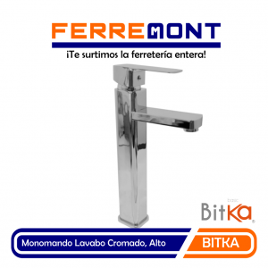 Monomando Alto Cromado Anbec
